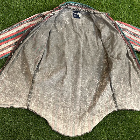 1990’s wrangler western shirt. Men’s small - Picture 4 of 8